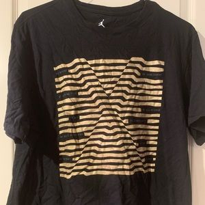 Jordan Brand Black/Gold Dri-Fit T-Shirt